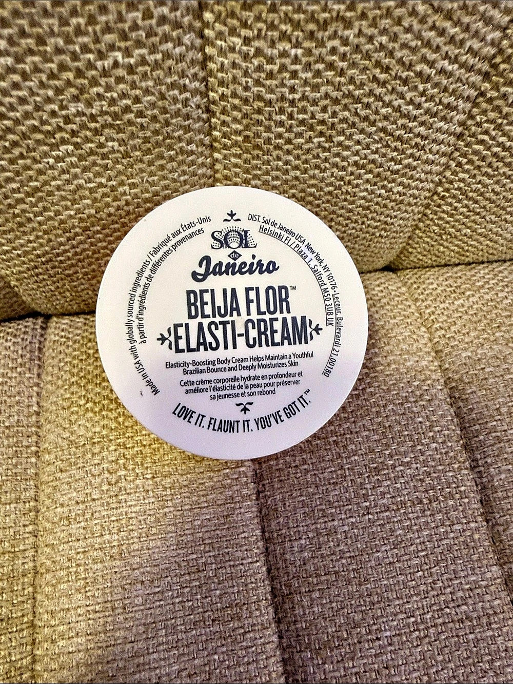Sol de Janeiro Beija Flor Elasti-Cream Pink Body Moisturizer bedazzled
